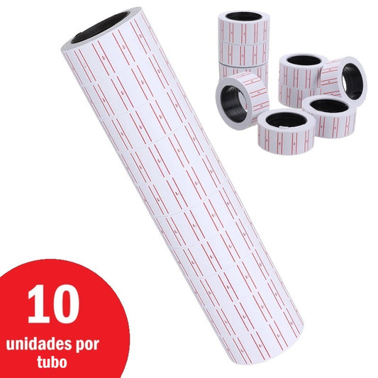 Etiquetas De Papel De Precio Para Etiquetadora Rollos