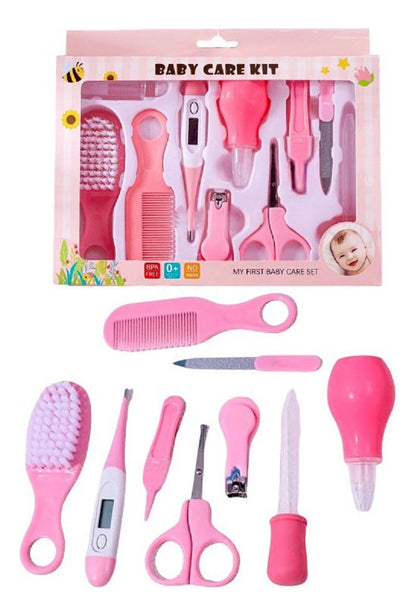 Set Aseo Bebe Set Higiene Bebe Set De Bebe Higiene Estuche x10pcs