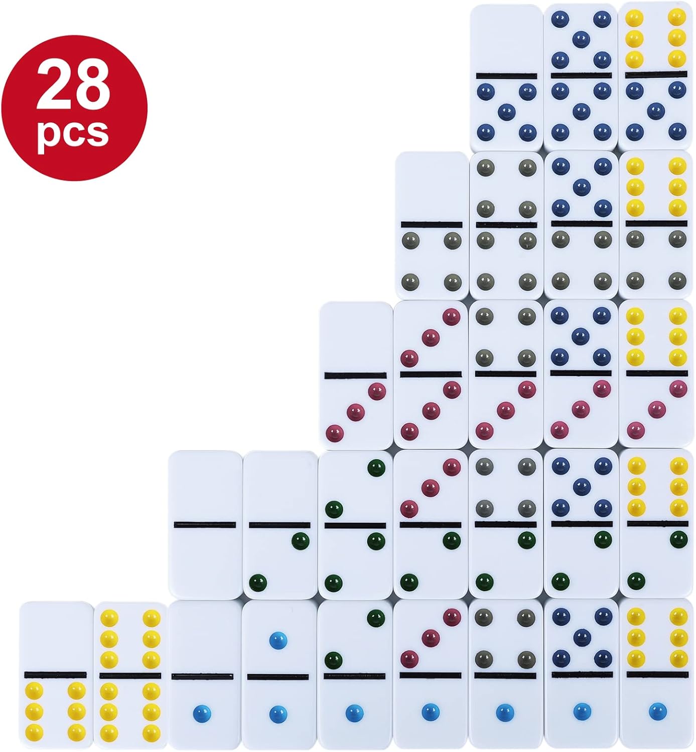 Juegos De Mesa Juego Domino Familiar Juego Domino 28 Piezas