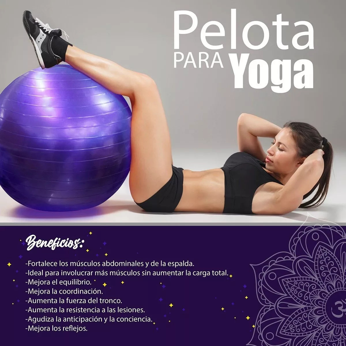 Pelota Pilates 75 Cm Pelota Yoga Pelota Pilates Ejercicio