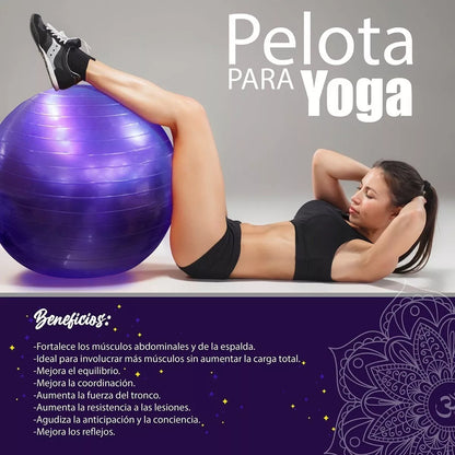 Pelota Pilates 75 Cm Pelota Yoga Pelota Pilates Ejercicio