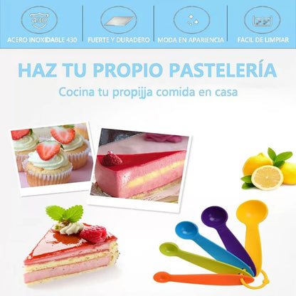 Set Kit De Decoración De Tortas Y Reposteria 63 Pcs Cupcakes