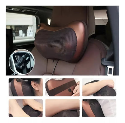 Masajeador Eléctrico Almohada Cojín Lumbar Cuello Piernas