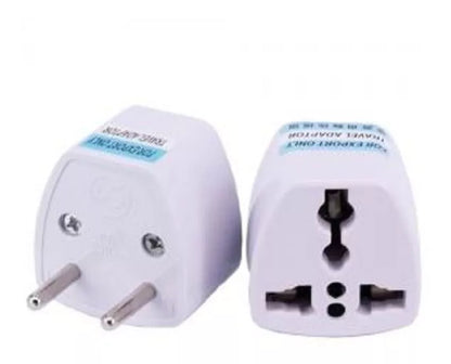 Adaptador Enchufe Europeo 220v Adaptador Corriente Adaptador