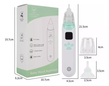 Aspirador Nasal Electrico Para Bebe Saca Mocos Recargable