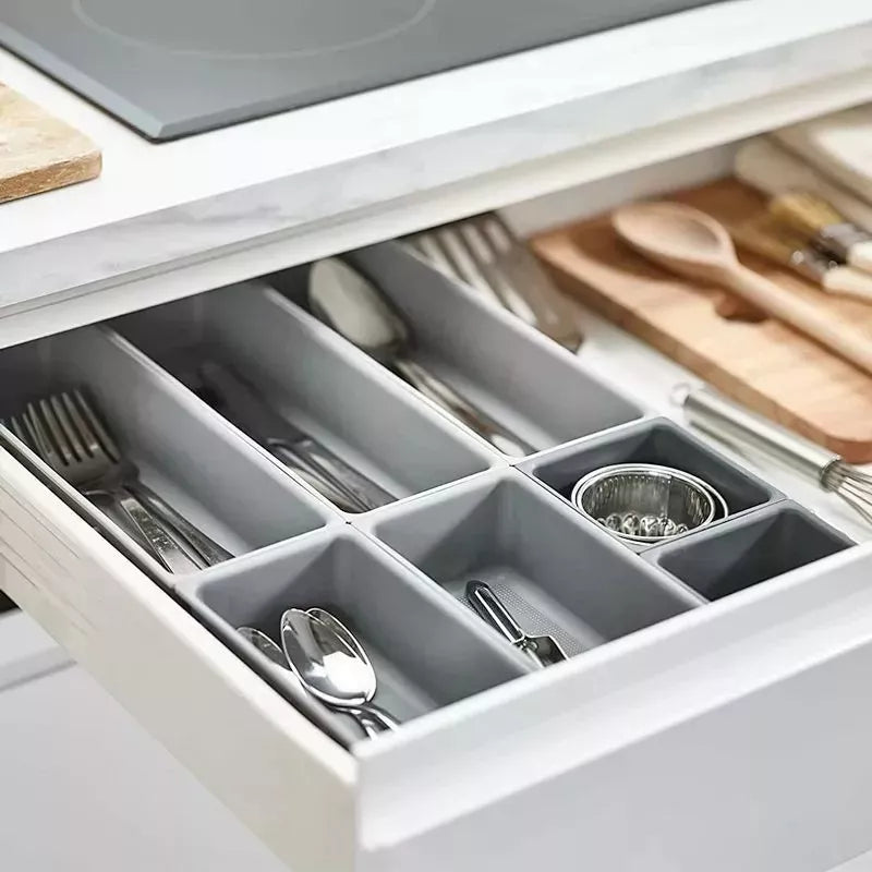 Organizador 7 Piezas Cubiertos Utensilios De Cocina Multiuso