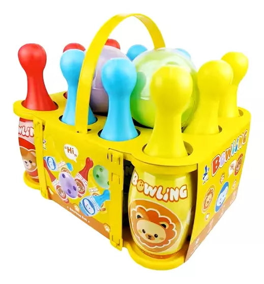 Set De Bowling Palitroques Mini Juego De Bolos Para Niños