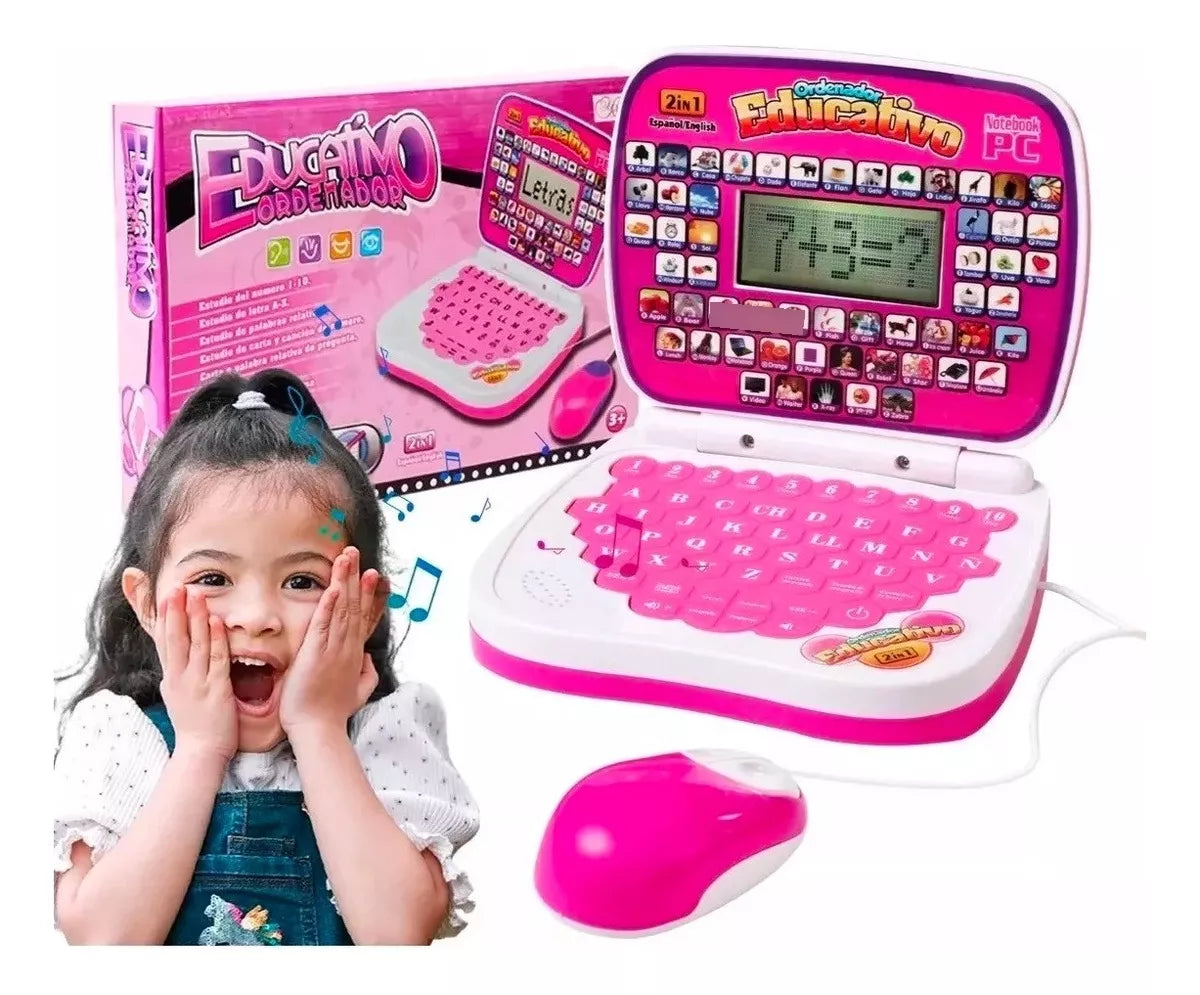 Ordenador Didactico Computadora Didactica Para Niñas Notbook