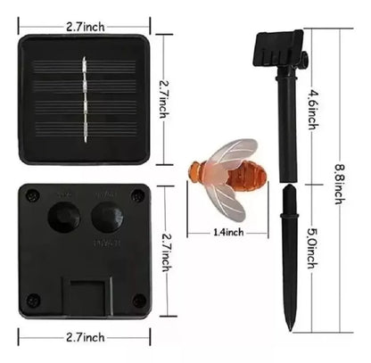 Guirnaldas Solar Abejas 40 Luces Guirnalda Abejas 6mts Luz