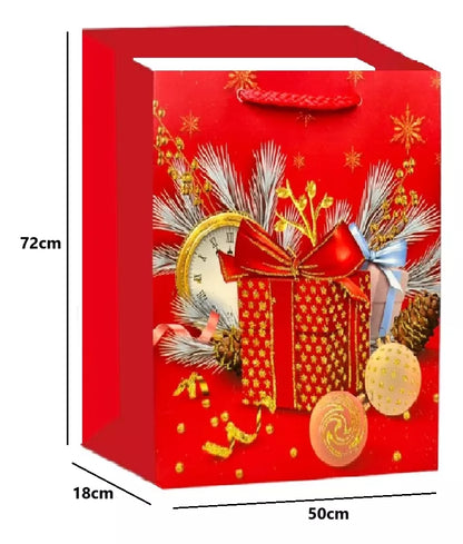 Bolsa De Regalo Navidad Extra Grande Bolsa Navidad 72x50x18