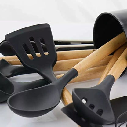 Set X12 Utensillos De Cocina Antiadherentes De Silicona Agregar a favoritos