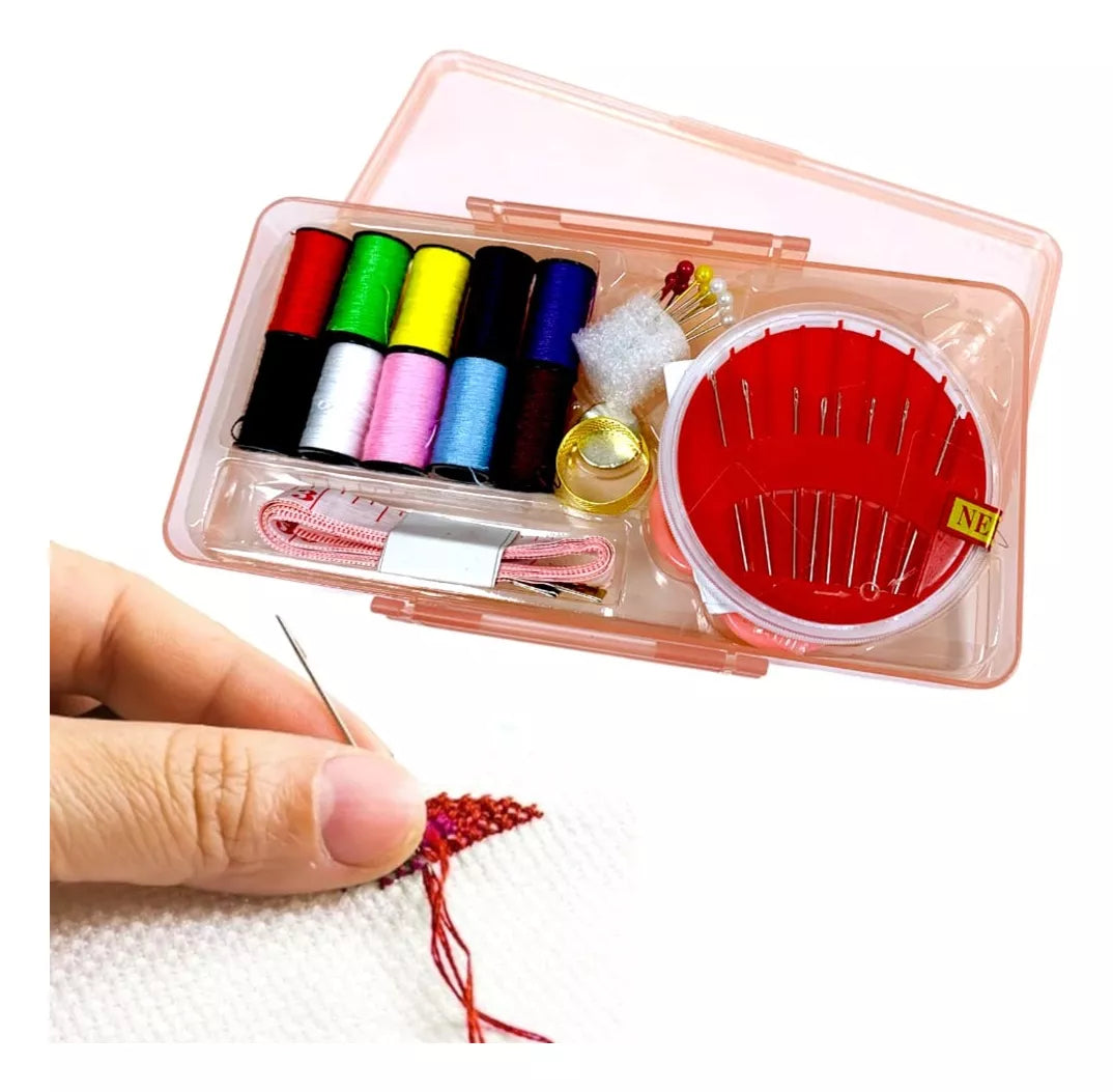 Set Costura Hilo De Coser Set De Costura Costurero 48 Pcs