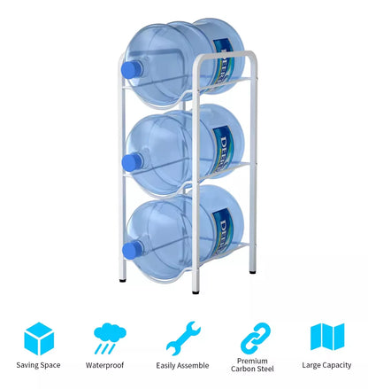 Estante Organizador Rack 3 Botellones Bidones Agua 20lt