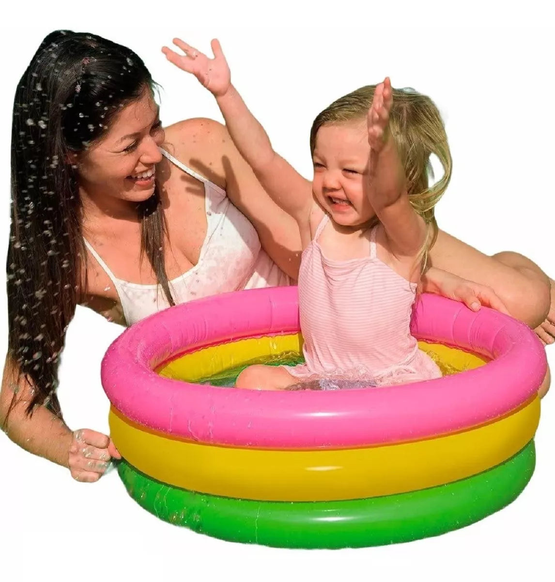 Piscinas Inflables Para Niños Piscina Pequeña 3 Aros 60cm24