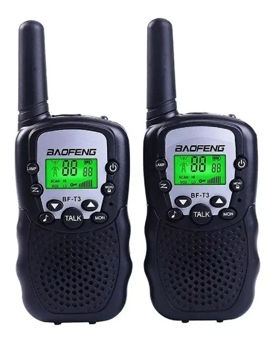 Walkie Talkie Baofeng Bf-t3 Portátil 22canales 3kilometros