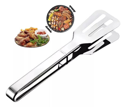 Pinza Tenaza Multiuso 24cm Acero Inoxidable De Cocina Bbq