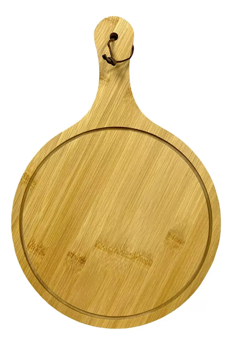 Tabla Madera Tablas Picoteo Plato De Madera Tabla Pizza 36cm