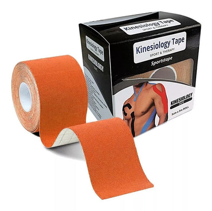 Tape Cinta Kinesiologica De Recuperación 5mx5cm En Colores