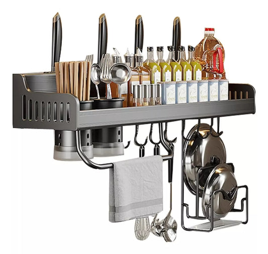 Organizador Soporte Colgador Utensilios Cocina Condimentos