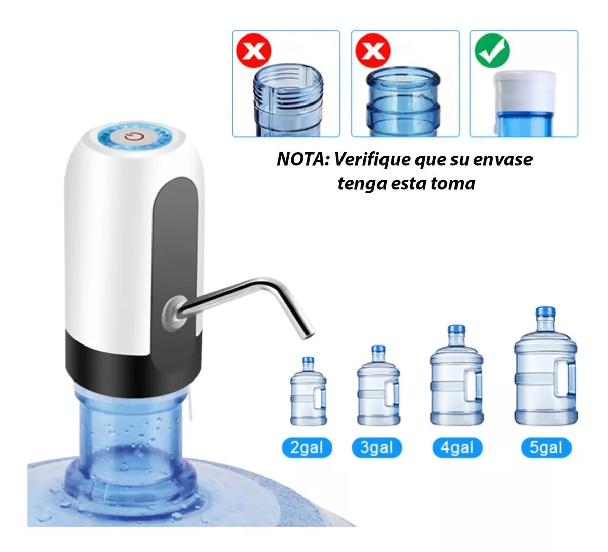 Dispensadores De Agua Dispensador Usb Bomba Dispensador Agua