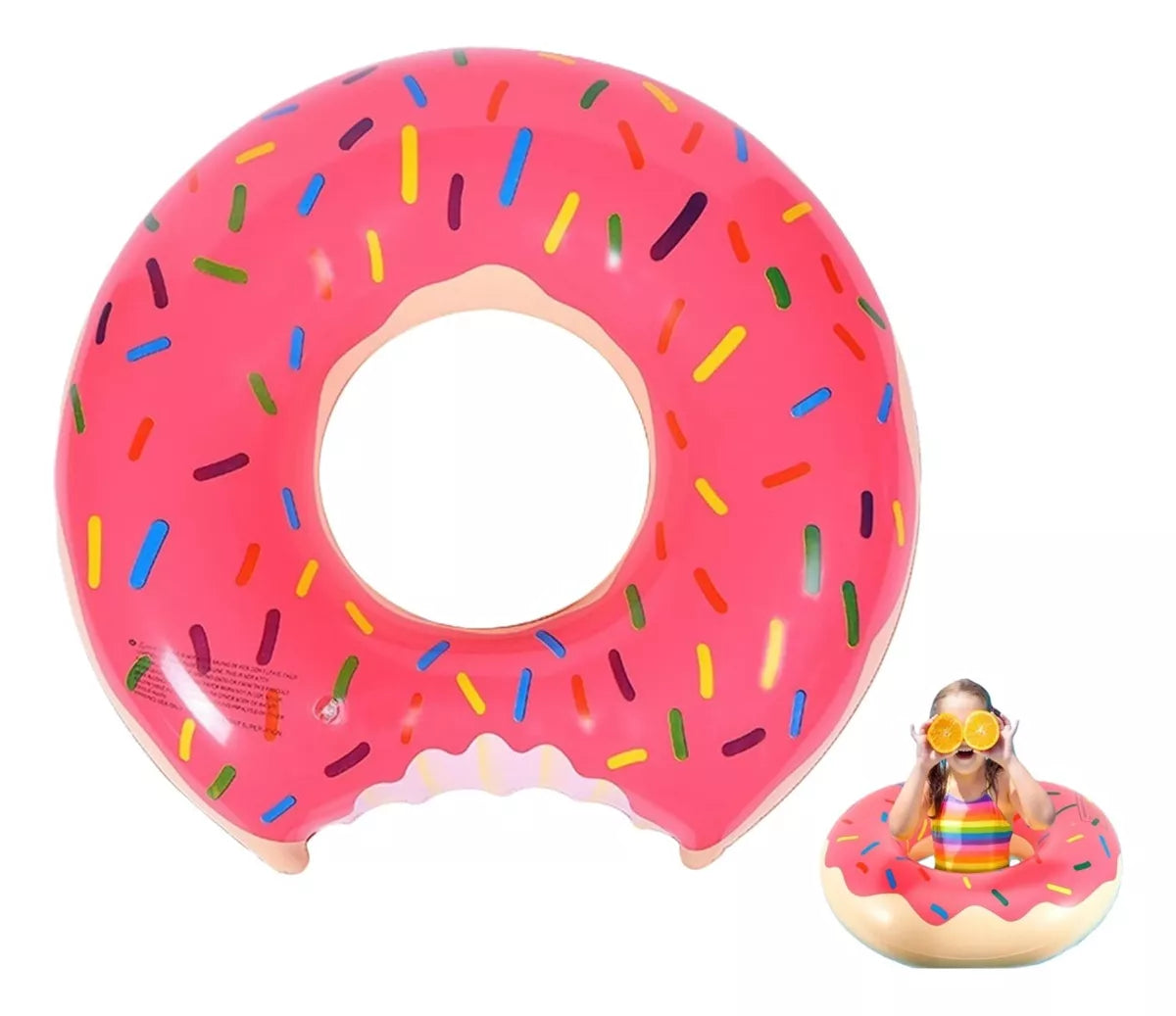 Flotador Dona Donuts Flotadores Inflables Flotador 70cm