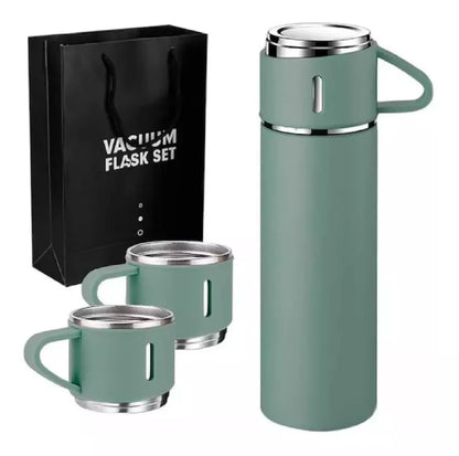 Set Termo Agua Vasos Termicos 500ml Agua Caliente Vasos