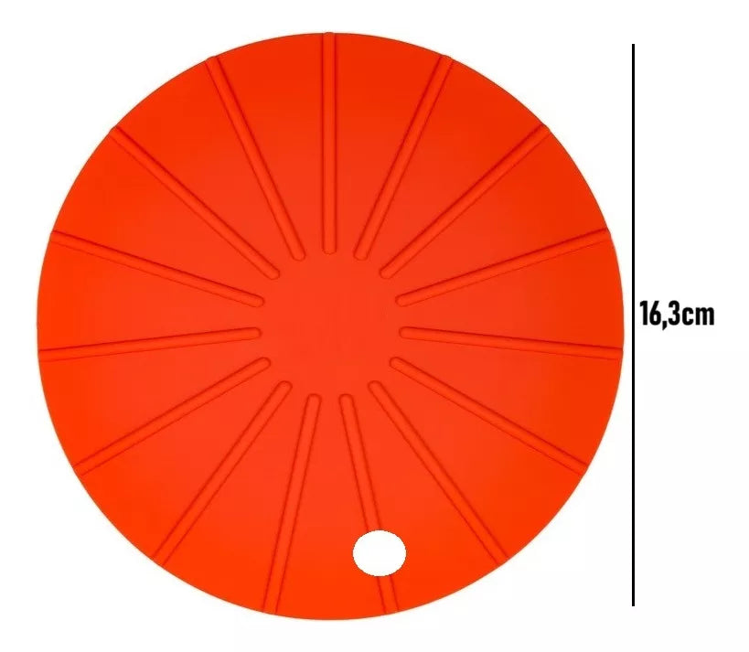 Soporte Almohadilla Redonda De Silicona Para Ollas Calientes