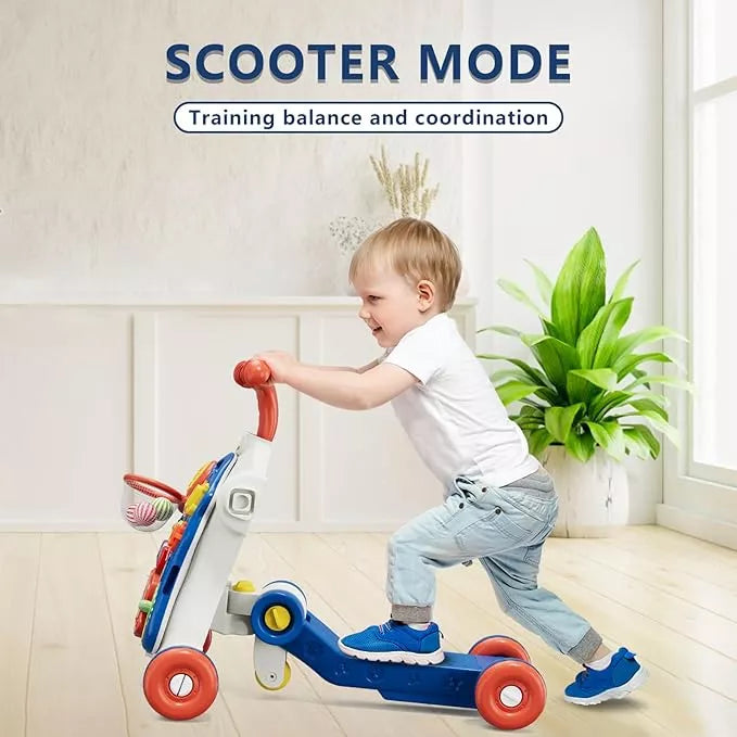 Caminador Andador Scooter Bebe Musical Multifuncional 5 En 1