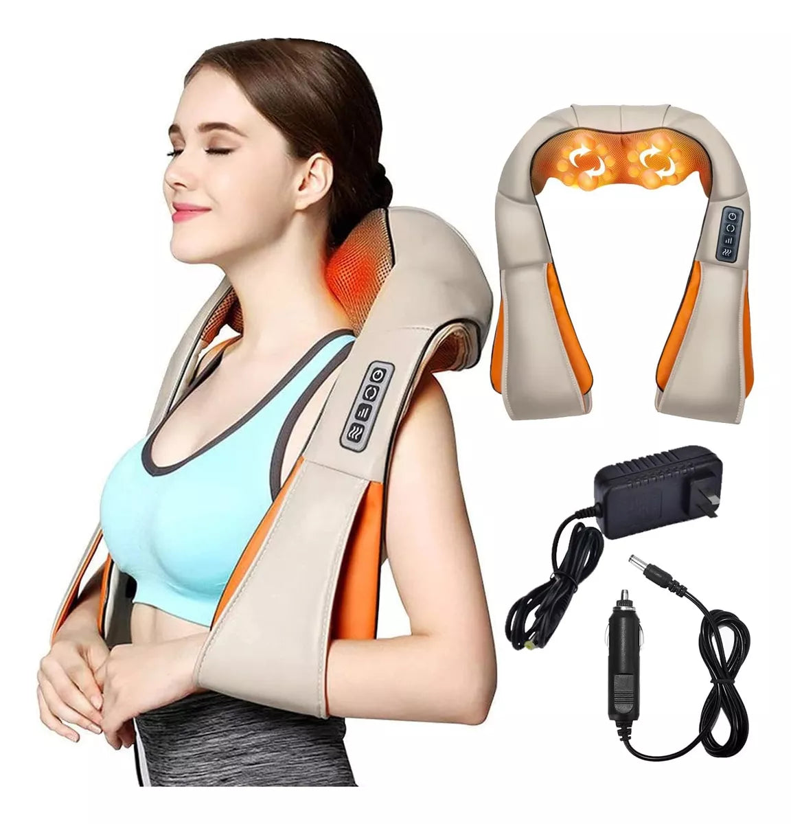 Masajeador Cervical Eléctrico Cervical Para Cuello Spa