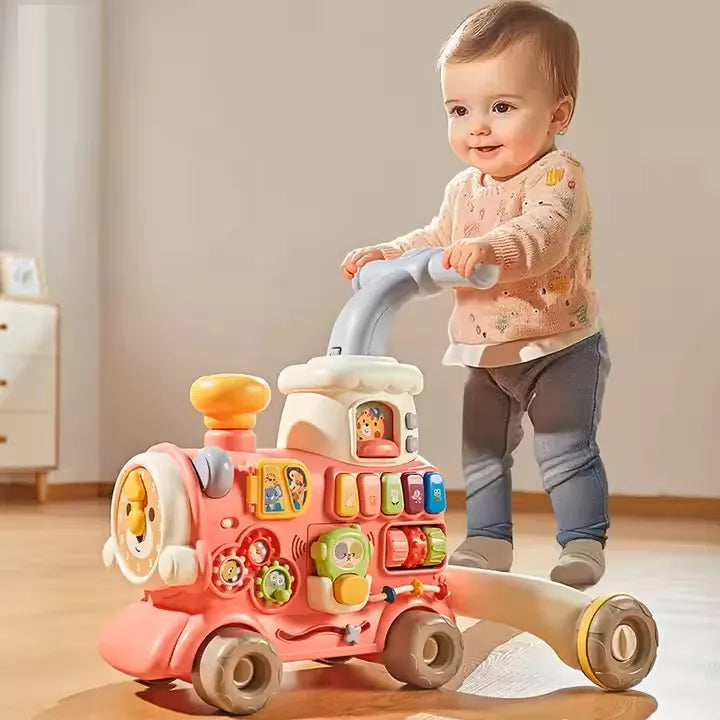 Andadera Bebe Caminador Multifuncional Bebes Trencito 5 En 1