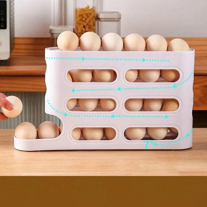 Organizador De Huevos Dispensador De Huevos Porta Huevos 26p