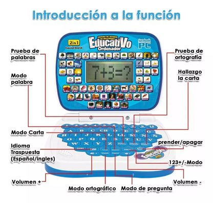 Ordenador Didactico Computadora Didactica Para Niñas Notbook