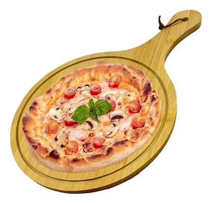 Tabla Madera Tablas Picoteo Plato De Madera Tabla Pizza 36cm