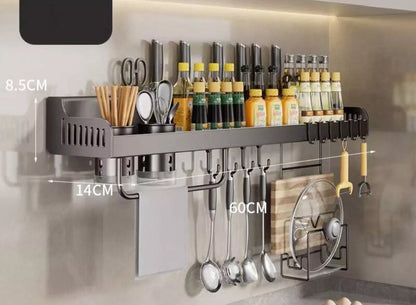 Organizador Soporte Colgador Utensilios Cocina Condimentos