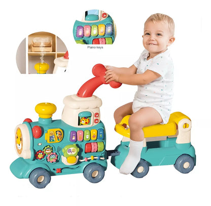 Andadera Bebe Caminador Multifuncional Bebes Trencito 5 En 1