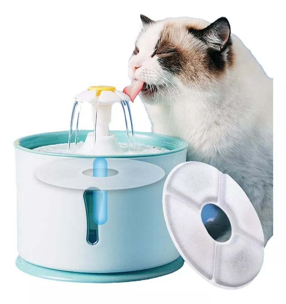 Bebedero Para Gatos Fuente De Agua Gatos Dispensador Agua