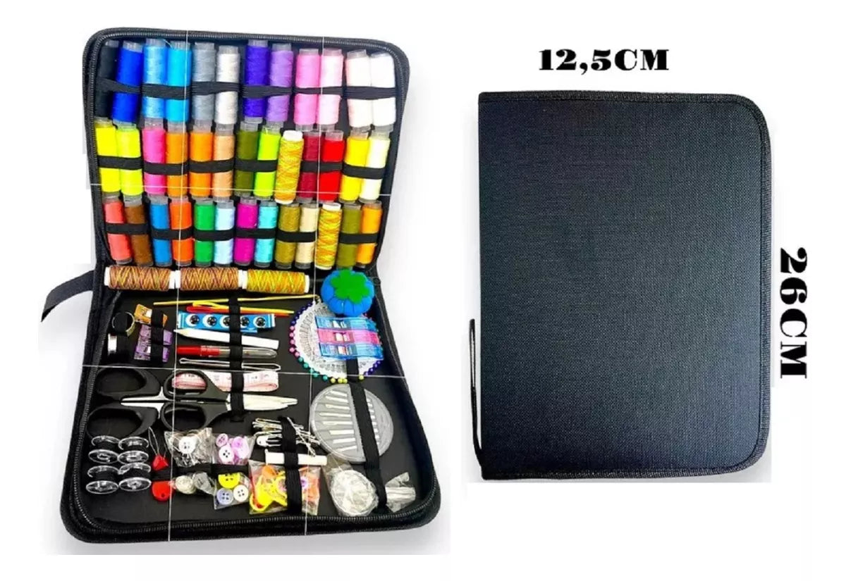 Set Costura Hilo De Coser Set De Costura Costurero 200 Pcs