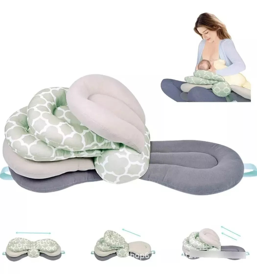 Almohada Ajustable 3 Niveles Multiuso Para Amamantar Bebes