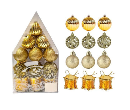 Pack X12 Bolas De Arbol De Navidad Esferas 6cm Decoracion