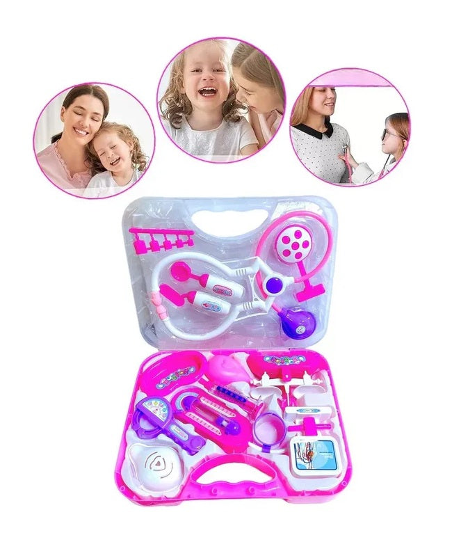 Maleta Doctor Set Niñas Set De Doctora Juguete Para Niñas