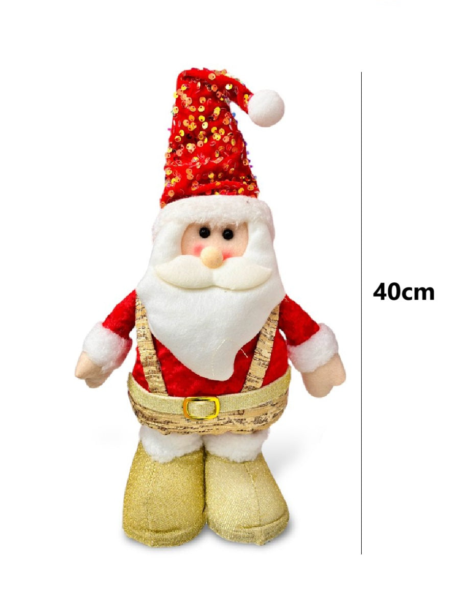 Viejo Pascuero Monos Patas Largas Navideños Pascueros 56cm