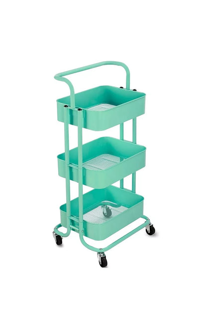 Carro Organizador De Cocina Con 3 Estantes Organizador Metal