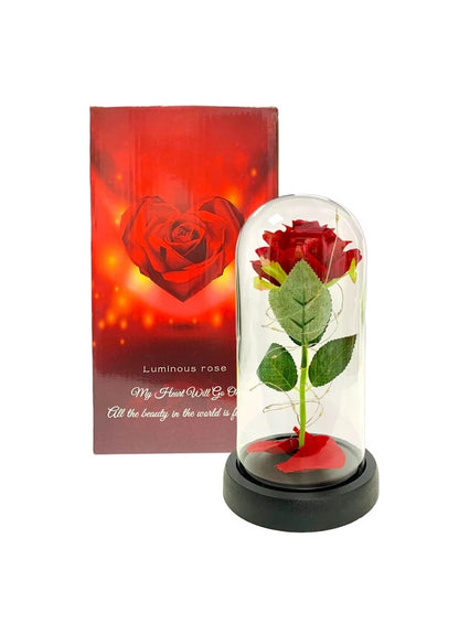 Flor Eterna Rosas Artificiales Rosa Eterna Encapsulada Cupul