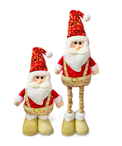 Viejo Pascuero Monos Patas Largas Navideños Pascueros 56cm