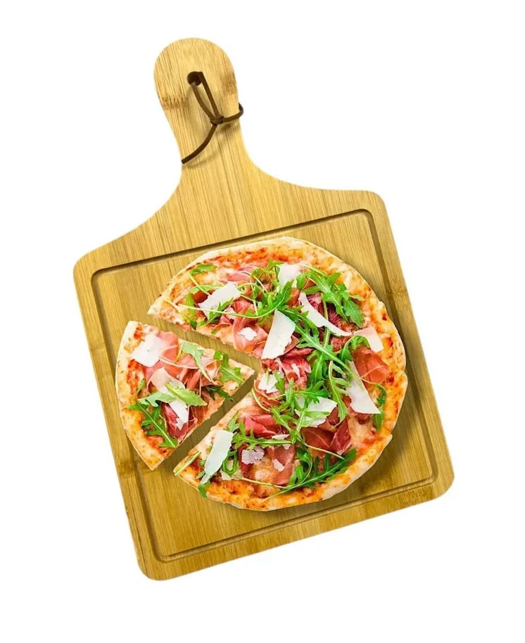 Tabla Madera Tablas Picoteo Plato De Madera Tabla Pizza 36cm